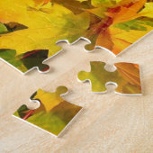 Herbst-Blatt färbt Baum-Party-Schicksals-Feier Puzzle (Seite)