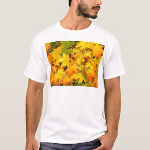 Herbst-Blatt färbt Baum-Party-Schicksals-Feier T-Shirt