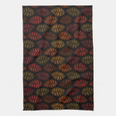 Herbst-Blatt-Muster Geschirrtuch (Vertikal)