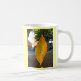 Herbst-Blatt-Tasse Kaffeetasse