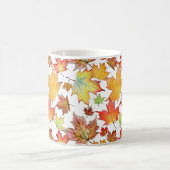 Herbst-Blatt-Tasse - kundengerecht Kaffeetasse (Mittel)