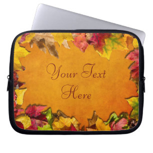Herbst-Blätter 1 Laptopschutzhülle
