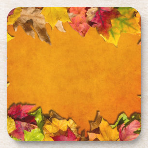 Herbst-Blätter 1 Untersetzer