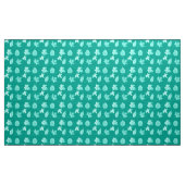 Herbst-Blätter - Aqua und Türkis Stoff (Yard (91,4 cm))