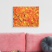 Herbst Blätter auf Baum - Foto. Leinwanddruck (Insitu (Wohnzimmer))