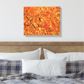 Herbst Blätter auf Baum - Foto. Leinwanddruck (Insitu (Schlafzimmer))