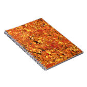 Herbst Blätter auf Baum - Foto. Notizblock (Rechte Seite)