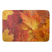 Herbst-Blätter Badematte (Vorderseite)