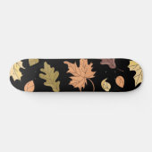 Herbst, Blätter, Blatt Skateboard (Horizontal)