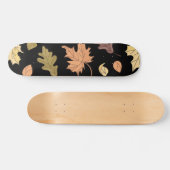 Herbst, Blätter, Blatt Skateboard (Horizontal)