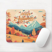 Herbst/Blätter/bunt Mousepad (Mit Mouse)