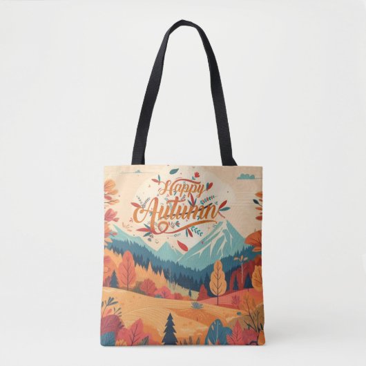 Herbst/Blätter/bunt Tasche (Vorderseite)