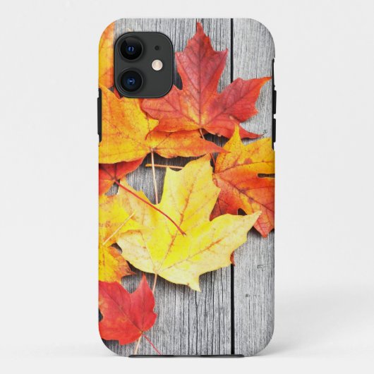 Herbst-Blätter Case-Mate iPhone Hülle (Rückseite)