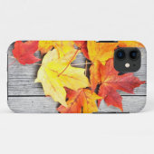 Herbst-Blätter Case-Mate iPhone Hülle (Rückseite (Horizontal))