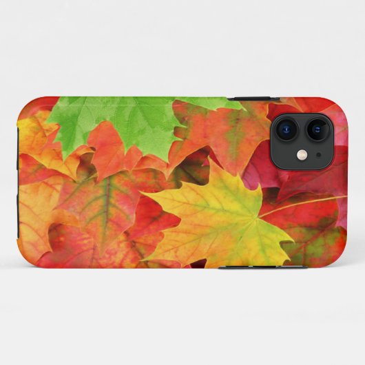 HERBST-BLÄTTER Case-Mate iPhone HÜLLE (Rückseite (Horizontal))