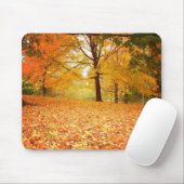 Herbst-Blätter, Central Park, New York City Mousepad (Mit Mouse)
