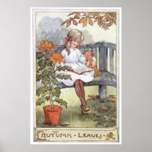 Herbst-Blätter durch Anne Anderson Poster