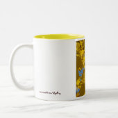 Herbst-Blätter durch TDGallery Zweifarbige Tasse (Links)