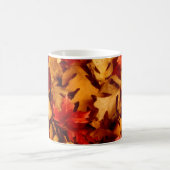Herbst-Blätter - Fall-Farbe Kaffeetasse (Mittel)