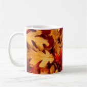 Herbst-Blätter - Fall-Farbe Kaffeetasse (Links)