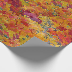 Herbst-Blätter Geschenkpapier