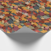 Herbst & Blätter Geschenkpapier (Ecke)
