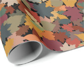 Herbst & Blätter Geschenkpapier (Rolleneckpunkt)