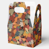 Herbst & Blätter Geschenkschachtel (Geöffnet)
