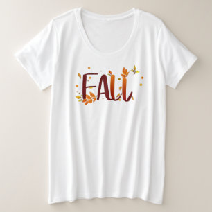 Herbst/Blätter Große Größe T-Shirt