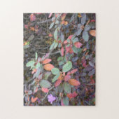 Herbst-Blätter Herbst Blätter Naturbaum Fotografie Puzzle (Vertikal)