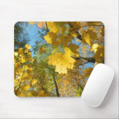 Herbst-Blätter im Himmel Mousepad (Mit Mouse)
