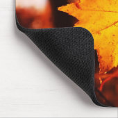 Herbst-Blätter im Poconos Mousepad (Ecke)