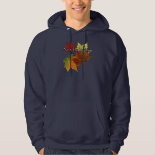 HERBST-BLÄTTER IN NEW HAMPSHIRE HOODIE
