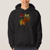 HERBST-BLÄTTER IN NORD-CAROLINA HOODIE (Vorderseite)