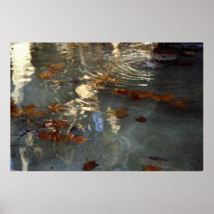 Herbst-Blätter in Provence Poster