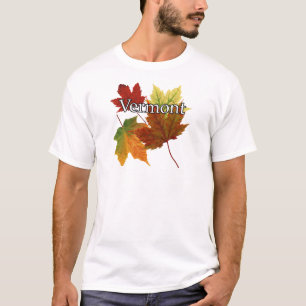 HERBST-BLÄTTER IN VERMONT T-Shirt