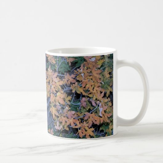 Herbst-Blätter Kaffeetasse (Rechts)