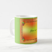 Herbst-Blätter Kaffeetasse (Vorderseite Links)