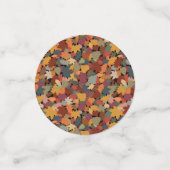 Herbst & Blätter Konfetti (Klein Vorderseite)