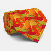 Herbst-Blätter Krawatte (Gerollt)