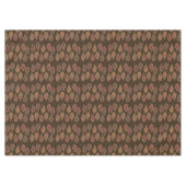 Herbst-Blätter mit Glühen auf kundenspezifischer Tischdecke (Vorderseite (Horizontal))