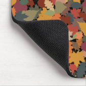 Herbst & Blätter Mousepad (Ecke)