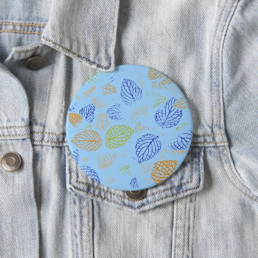Herbst, Blätter Muster 3 Button (Beispiel)