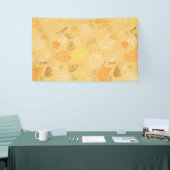 Herbst, Blätter Muster 4 Banner (Messeveranstaltung)