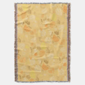 Herbst, Blätter Muster 4 Decke (Vorderseite Vertikal)