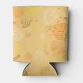 Herbst, Blätter Muster 4 Dosenkühler (Vorderseite)