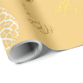 Herbst, Blätter Muster 4 Geschenkpapier (Rolleneckpunkt)