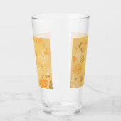 Herbst, Blätter Muster 4 Glas (Links)