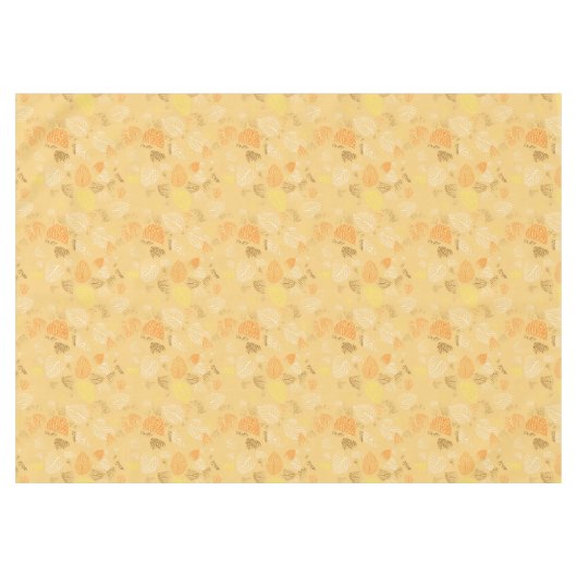 Herbst, Blätter Muster 4 Tischdecke (Vorderseite (Horizontal))