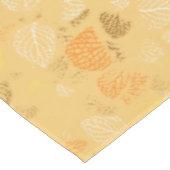 Herbst, Blätter Muster 4 Tischdecke (Schrägansicht)